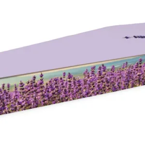 Lavender Picture Coffin