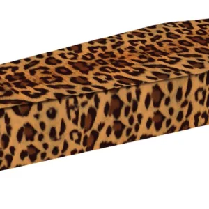 Leopard Print Picture Coffin
