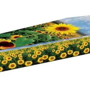 Sunflower Picture Coffin
